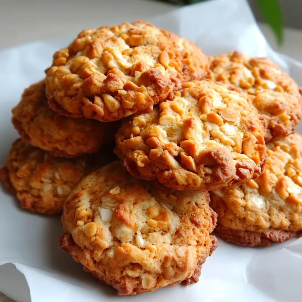Grandma's 3-Ingredient Peanut Butter Banana Cookies: Easy & Healthy